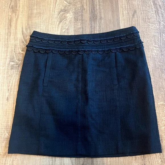 Women’s Tory Burch 100% cotton - black skirt - Picture 1 of 4
